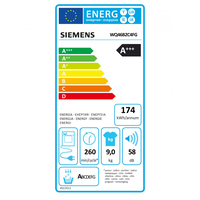 SECHOIR POMPE A CHALEUR SIEMENS 