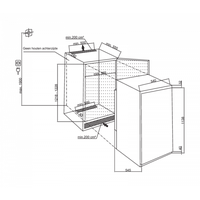 REFRIGERATEUR ENCASTRBLE BEKO 